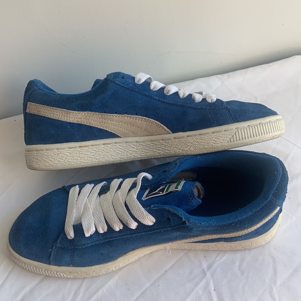 Puma Classic Suede Jr Snorkel blue/white - Picture 9 of 10